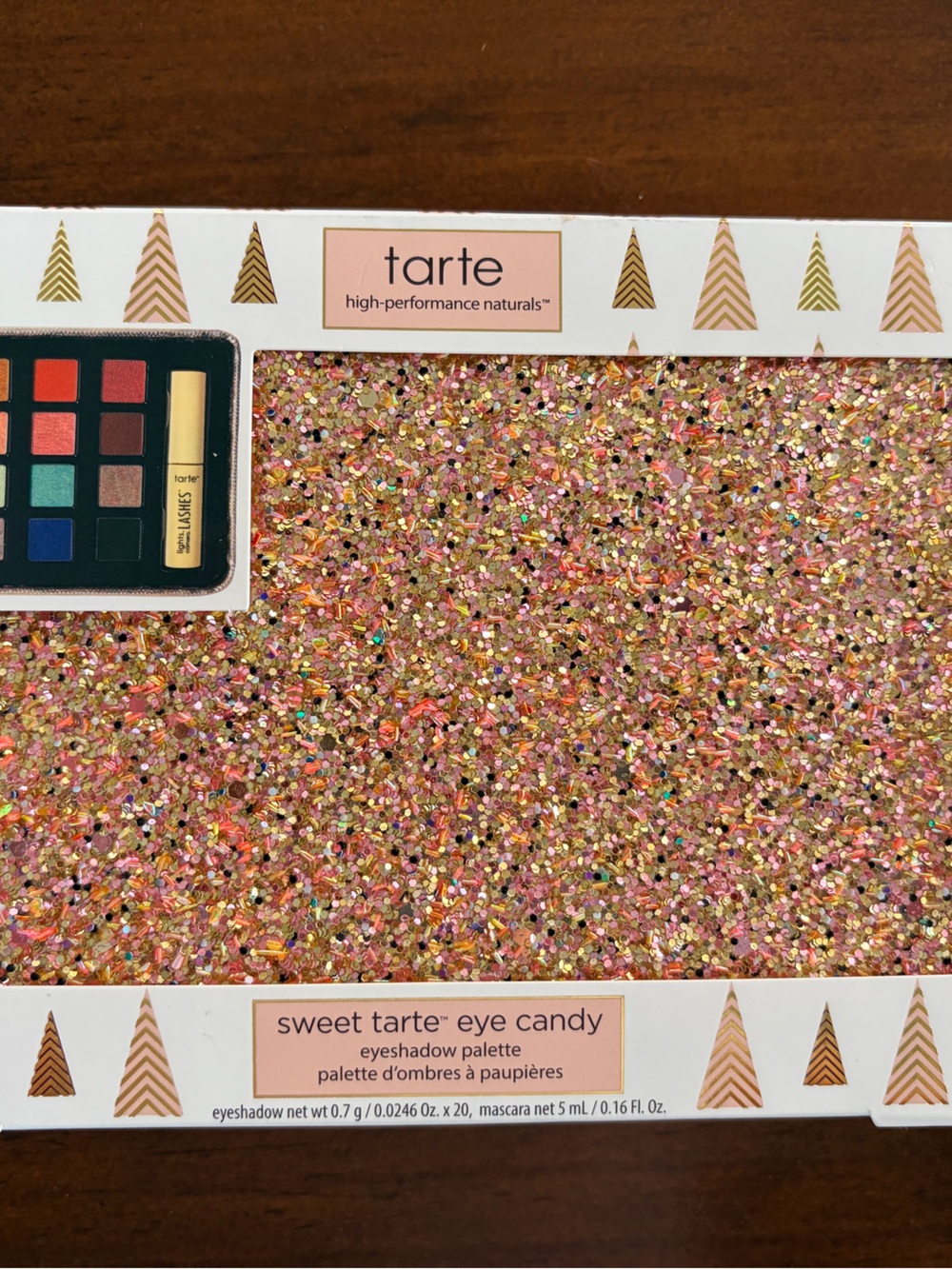 NEW Tarte Sweet Tarte Eye Candy Eyeshadow Palette 20 Shades & Mascara Set NIB